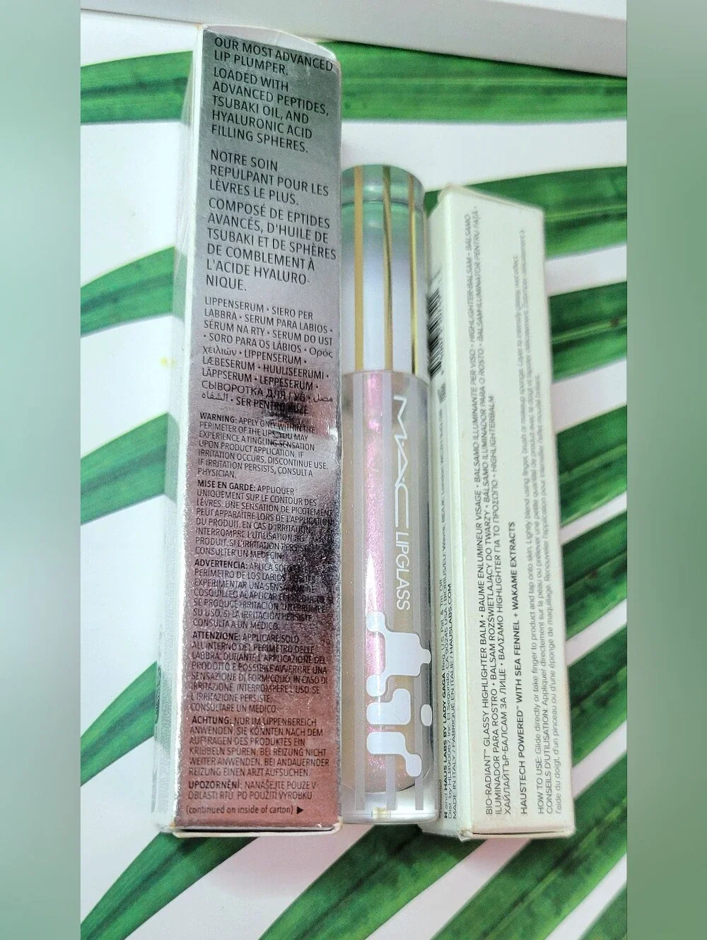 NEW HAUS LABS, MAC, BUXOM Lip Gloss & Glow Bundle Set (x3)